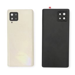 Tampa Traseira Samsung Galaxy A42 5G Branco Com Lentes
