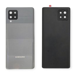 Tampa Traseira Samsung Galaxy A42 5G Cinza Com Lentes