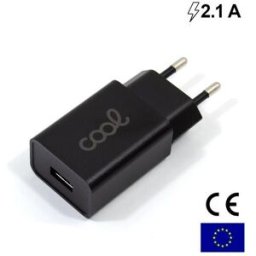 Carregador Universal USB COOL 2.1A Preto