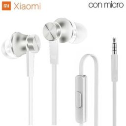 Auriculares Xiaomi Jack Stereo 3,5 mm Prata