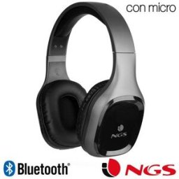 Auscultadores Bluetooth NGS Artica Sloth Grey