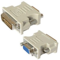 4PAPER Adaptador DVI-A 24 Pinos-VGA 15-PIN HD