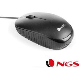 Rato USB NGS Flame Preto
