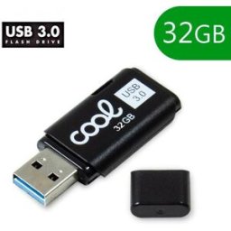 Pen Drive USB x32 GB 3.0 COOL Cover Preto