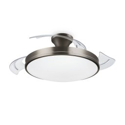 Philips- Iluminação de teto LED com ventoinha LED/35W/230V 5500/4000/2700K+ CR níquel