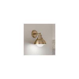 Kichler KL-NIVA-1W-1P-CPZ - Candeeiro de parede NIVA 1xE27/40W/230V latão