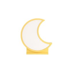 Candeeiro de Mesa Infantil LED MOON LED/12W/230V amarelo