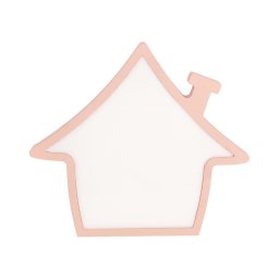 LED Candeeiro de secretária infantil HOUSE LED/10W/230V rosa
