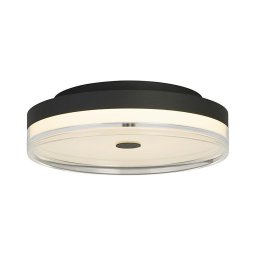 Searchlight 42651-40BK - Candeeiro de teto LED CYPRUS LED/29W/230V Ø 40 cm preto