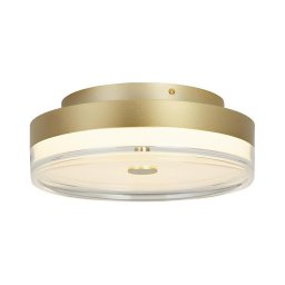 Searchlight 42651-40GO - Candeeiro de tecto LED CYPRUS LED/29W/230V Ø40 cm dourado