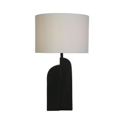 Searchlight EU61650BK - Candeeiro de mesa PERTH 1xE27/60W/230V