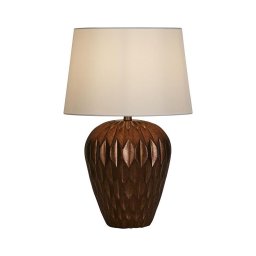 Searchlight EU61420BZ - Candeeiro de mesa ROSETTA 1xE27/60W/230V