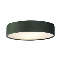 Searchlight 23298-3GR - Candeeiro de teto DRUM 3xE27/60W/230V verde