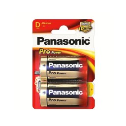 Panasonic LR20 PPG - 2pcs bateria alcalina D Pro Power 1.5V