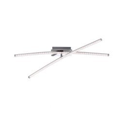 Leuchten Direkt 11292-17 - Candelabro montado à superfície LED SIMON 2xLED/8W/230V cromado brilhante