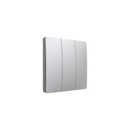 Interruptor cinético sem fios 3P IP67 prateado