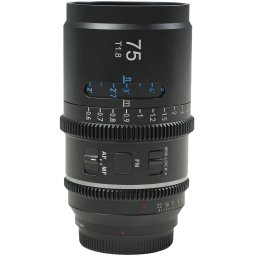 SIRUI Astra 75mm T1.8 AF Anamrfica 1.33X FF Montagem L Flare Neutro