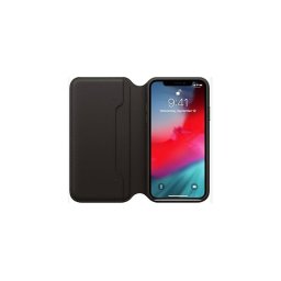 Capa Iphone X, Iphone XS Leather Fólio MRWWZM/A Preto