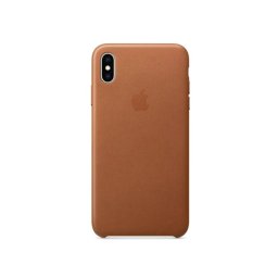 Capa Iphone XS Max Leather Case MRWV2ZM/A Castanho