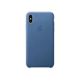 Capa Iphone XS Max Leather Case MTEW2ZM/A Azul