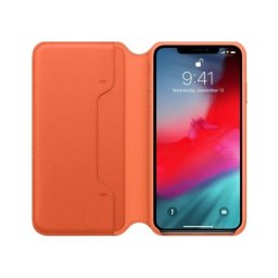 Capa Iphone XS Max Leather Fólio MVFU2ZM/A Sunset