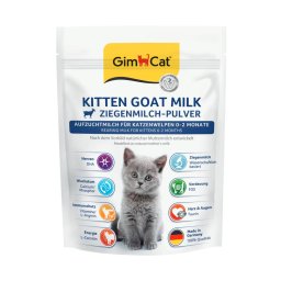 200g leite de cabra de substitução em pó GimCat para gatinhos