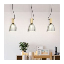 Eglo 99314 - Candelabro num fio LEBALIO 3xE27/40W/230V