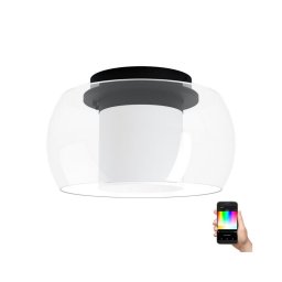Eglo 99022 - Iluminação de teto LED RGB com regulação BRIAGLIA-C LED/24,8W/230V