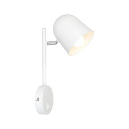 Rabalux 5243 - Iluminação de parede EGON 1xE14/40W/230V branca