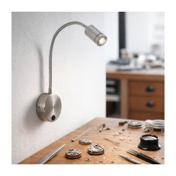 Globo 57311N - Candeeiro de Mesa LED Flexível MILLY LED/3W/230V