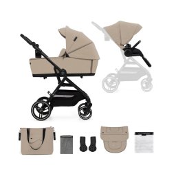 KINDERKRAFT SELECT YOXI 2 em 1 carrinho combinado Sand beige