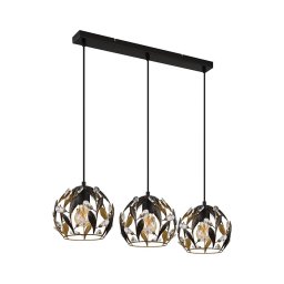 Globo 15759-3H - Lustre suspenso por cabo MIKA 3xE27/40W/230V