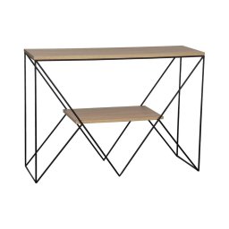 Eglo 424016 - Mesa de apoio OTAWARA 77x106 cm castanho/preto