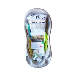 COSING - Kit inicial de 16 peças para recém-nascido, cinzento