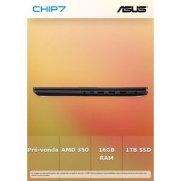 Portátil ASUS - AMD RYZEN AI 7 350 / NPU 50 TOPS / 16GB DDR5 / 1TB SSD / 16" IPS / Wi-Fi 6 / Windows 11 Home - Vivobook 16 M1607KA-A72BLHDAB1