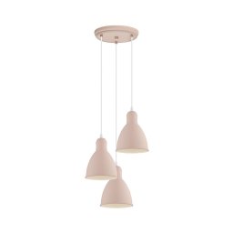 EGLO 49084 - Candelabro num fio PRIDDY-P 3xE27/60W/230V