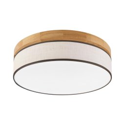 Brilagi - Candeeiro de tecto LED BELLADONNA LED/36W/230V, Ø 40 cm, creme/carvalho