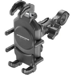 Cellular line Suporte Telemóvel Anti-Vibração Premium para Guiadores Interphone - Preto