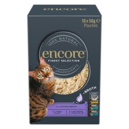 20x50g caldo Feinste Selection Cat Pouch Encore comida húmida gatos