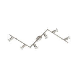 Eglo 75387 - Foco LED RGB com regulação BUZZ-C 6xGU10/4W/230V + CR
