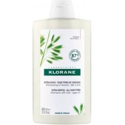 Klorane Capilar Champô Leite De Aveia Para Todos Os Tipos De Cabelo 400ml