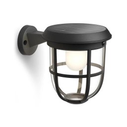 Philips LED Solárna nástenná lampa s čidlom RADII LED/1,3W/3,7V 3000K IP44