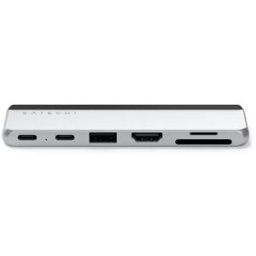 Satechi Hub Adaptador ST-HSP9P Dual USB-C 6 Portas para Surface Pro 9/10/11
