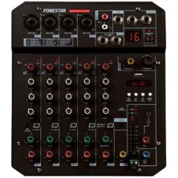 MESA MISTURADOR FONESTAR MIX-6LIVE