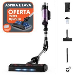 ASPIRADOR VERTICAL SEM FIOS ROWENTA RH2037PT AQUA