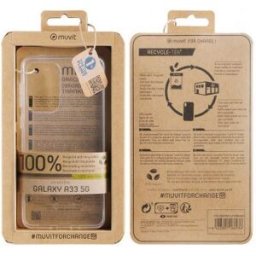 Muvit Capa Samsung A33 5G - Transparente