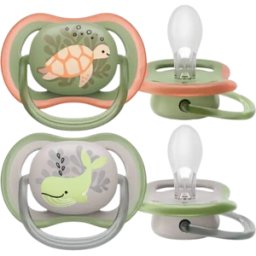 Philips Avent Chupeta Ultra-Air 6-18m Baleia 2 unidades
