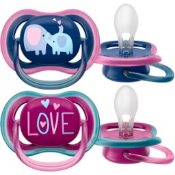 Philips Avent Chupeta Ultra Air Elefante +18m 2 unidades