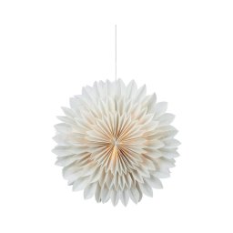 Markslöjd 705843 - Decoração de Natal SOLINA 1xE14/25W/230V diâmetro 45 cm branco