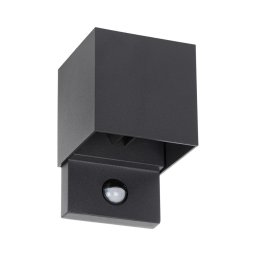 Kanlux 28994 - Aplique de parede exterior LED com sensor REKA LED/7W/230V IP54 antracite